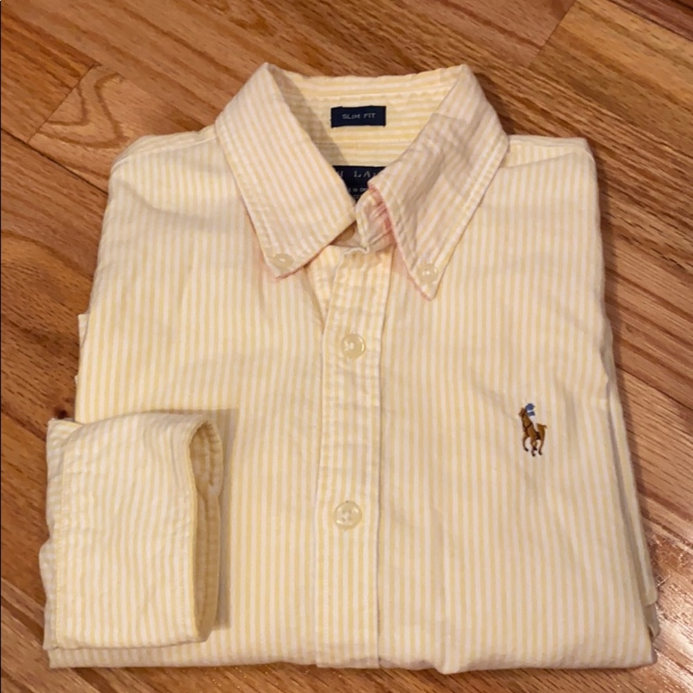 RL slim fit Oxford shirt